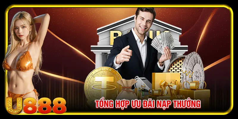 Thưởng Nạp Đầu U888 – Quà Tặng Chào Mừng Người Chơi Mới 2 Tổng hợp ưu đãi nạp thưởng