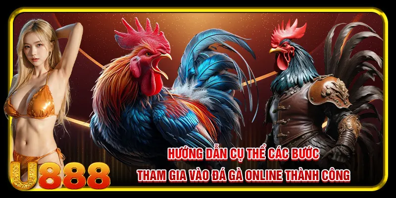 Đá Gà Online Khẳng Định Vị Thế Với Tiện Ích Hấp Dẫn Và Thú Vị 4 Hướng dẫn cụ thể các bước tham gia vào đá gà online thành công